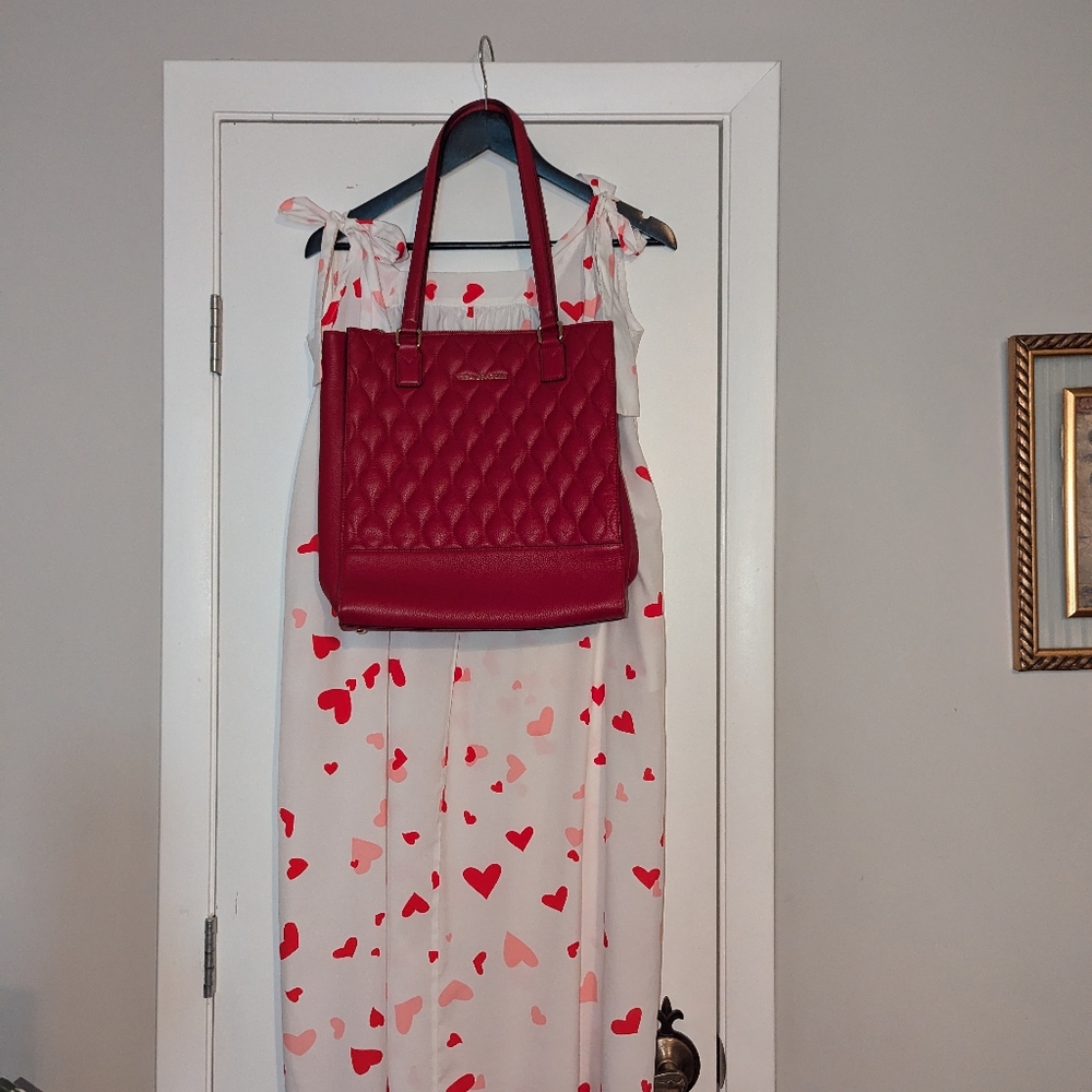 Vintage Silk Heart Dress